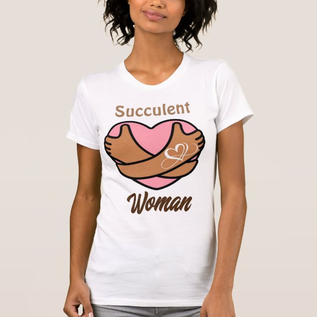 Camiseta Suculento Tee en blanco (Anverso)