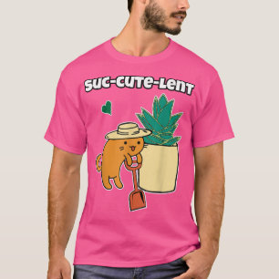 Camiseta Suculento y lindo jardín de la planta de gatos Per