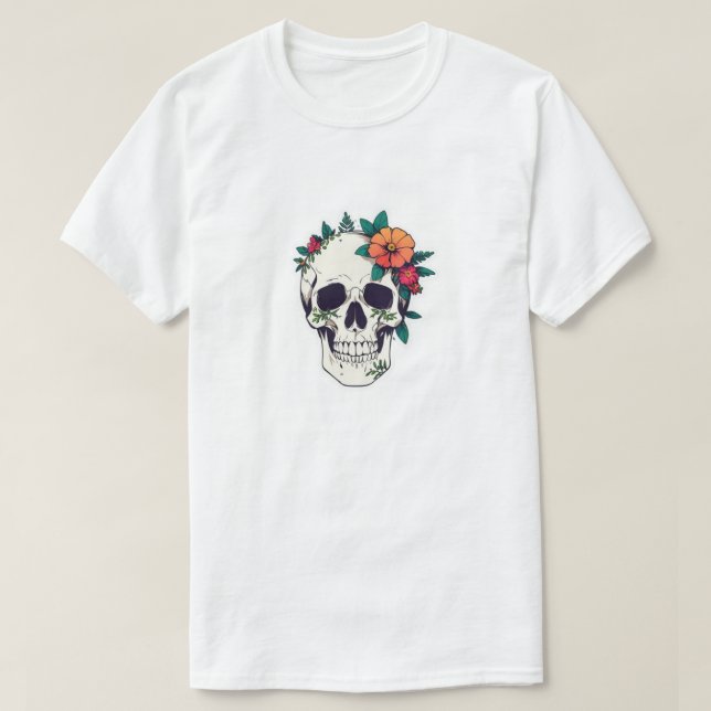 Camiseta Suculentos botánicos de planta de jardinería (Diseño del anverso)