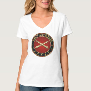 Camiseta Sucursal de artillería de campo Insignia