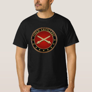 Camiseta Sucursal de artillería de campo Insignia