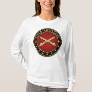 Camiseta Sucursal de artillería de campo Insignia