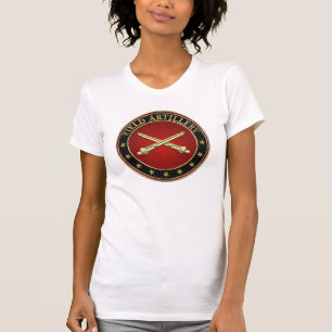 Camiseta Sucursal de artillería de campo Insignia