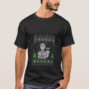 Camiseta Sud: Feo arqueólogo de diseño de navidad Navidades