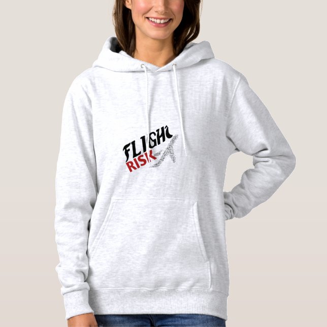 Camiseta sudadera básica con capucha para mujeres (Anverso)