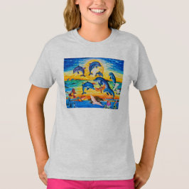Camiseta Sudadera ComfortBlend® de Hanes para niña