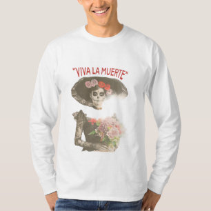 Camiseta Sudadera con arte vintage de Viva la Muerte