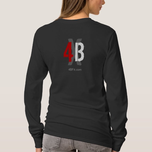 Camiseta sudadera con capucha 4BX (Reverso)