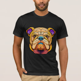 Camiseta Sudadera con capucha básica para hombre Bull Dog