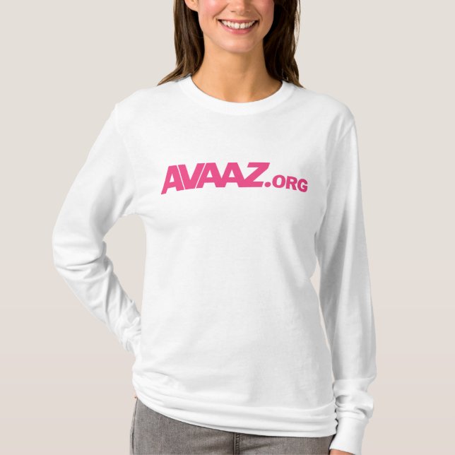 Camiseta Sudadera con capucha de Avaaz (Anverso)