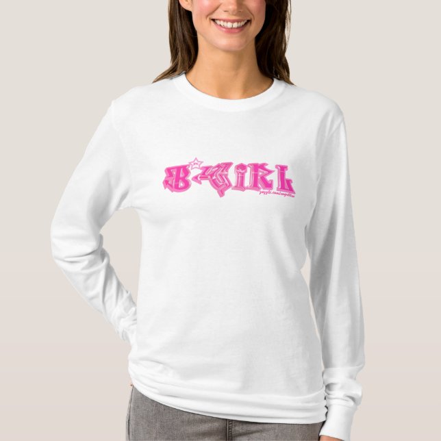 Camiseta Sudadera con capucha de B*Girl (Anverso)
