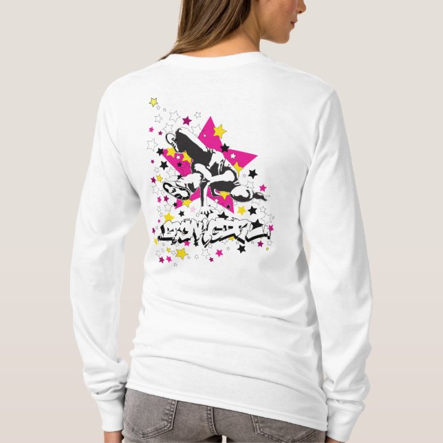 Camiseta Sudadera con capucha de Breakgirl (Reverso)