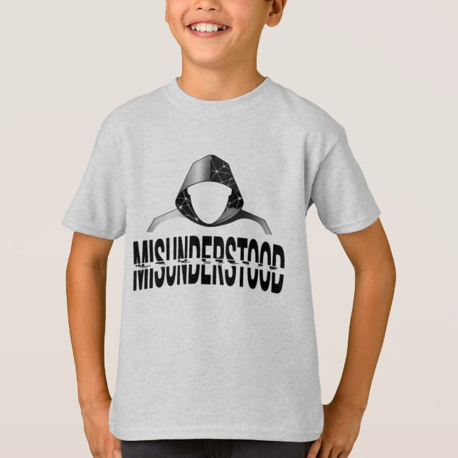 Camiseta Sudadera con capucha de error incomprendido Fantas (Anverso)