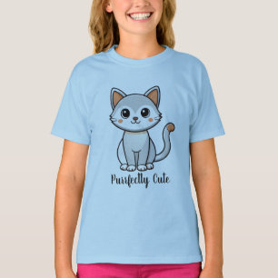 Camiseta Sudadera con capucha de gato Kawaii lindo - Gatito