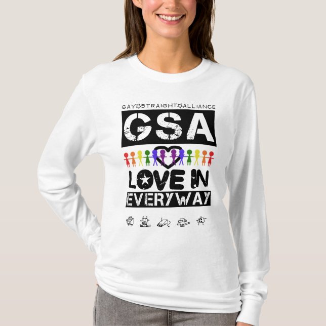 Camiseta Sudadera con capucha de GSA (Anverso)