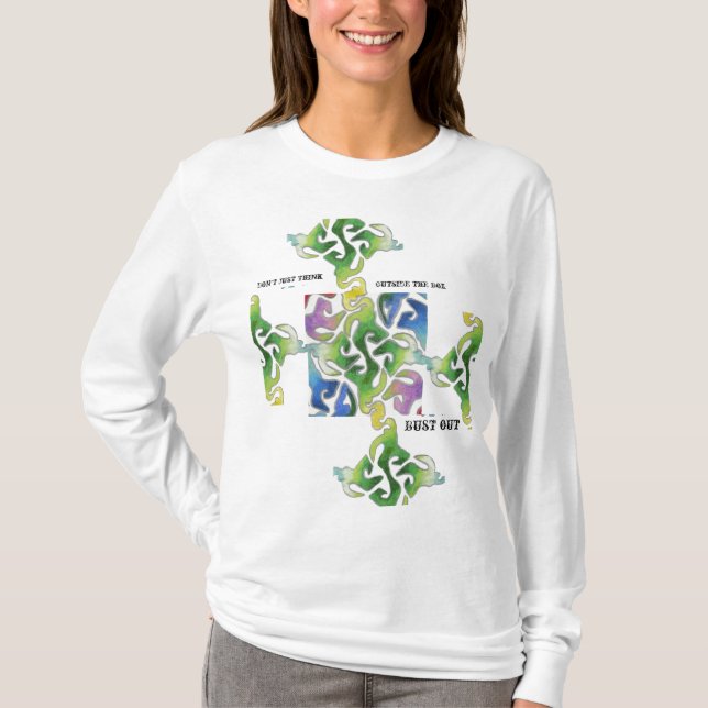 Camiseta Sudadera con capucha de la diosa del arco iris (Anverso)