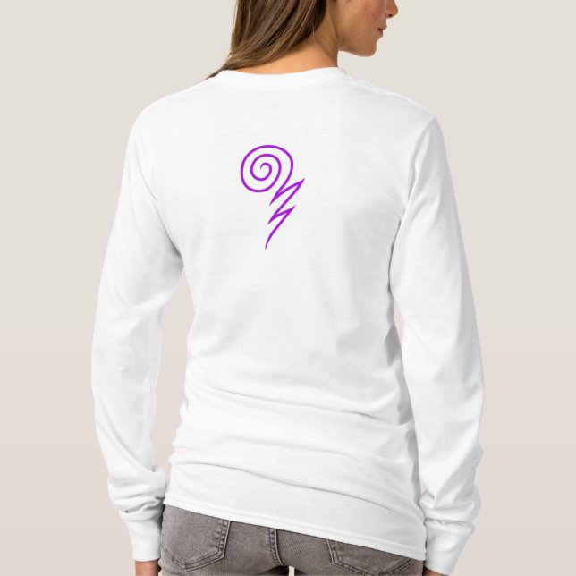 Camiseta Sudadera con capucha de la tormenta Wizard101 - (Reverso)