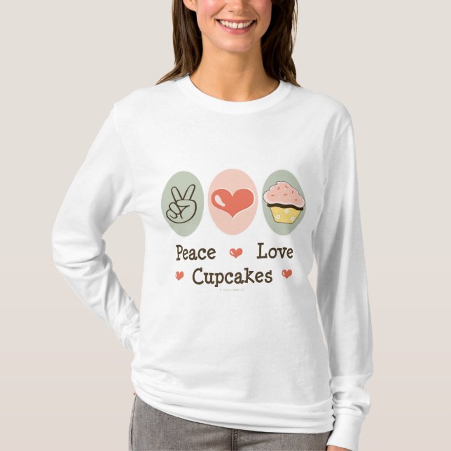 Camiseta Sudadera con capucha de las magdalenas del amor de (Anverso)
