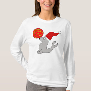 Camiseta Sudadera con capucha de las mujeres del sello de