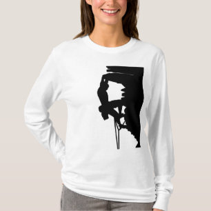 Camiseta Sudadera con capucha de las señoras de la escalad