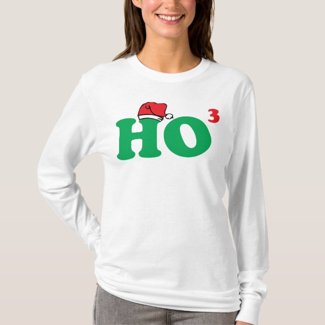 Camiseta Sudadera con capucha de las señoras Ho3 (Anverso)