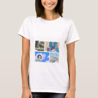 Camiseta Sudadera con capucha de niño anime japonés azul