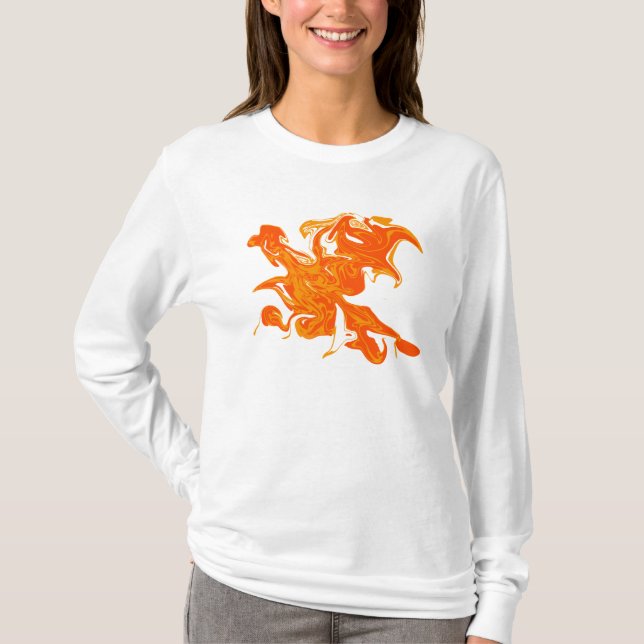 Camiseta sudadera con capucha de Phoenix (Anverso)