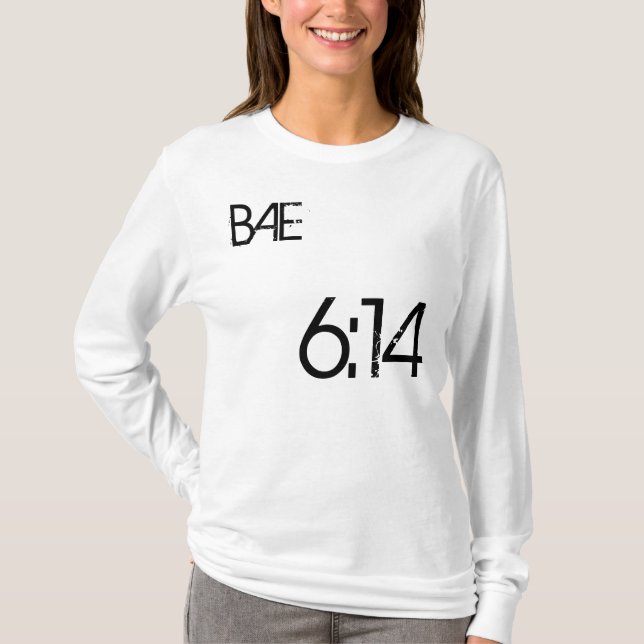 Camiseta Sudadera con capucha del 6:14 (Anverso)