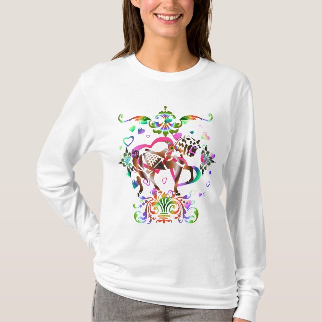 Camiseta Sudadera con capucha del carrusel (Anverso)