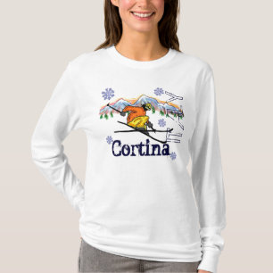 Camiseta Sudadera con capucha del esquí de la montaña de