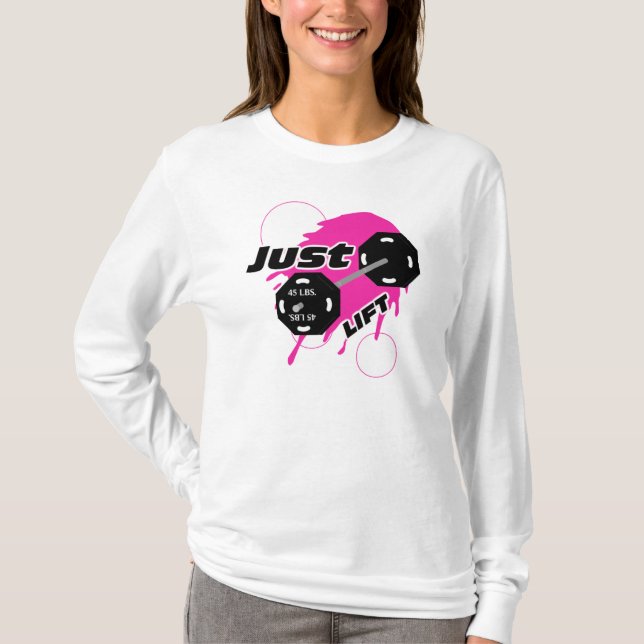 Camiseta Sudadera con capucha del levantamiento de pesas de (Anverso)