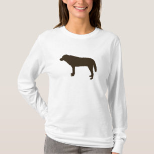 Camiseta Sudadera con capucha del perro de Brown