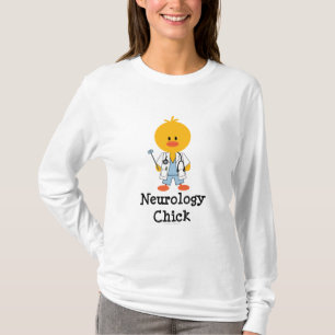 Camiseta Sudadera con capucha del polluelo de la neurologí