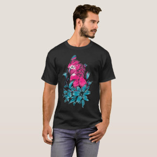 Camiseta sudadera con capucha divertida de arte de pájaros