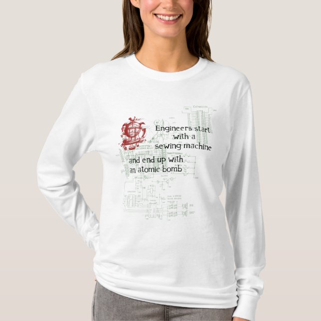 Camiseta Sudadera con capucha divertida de la cita del (Anverso)