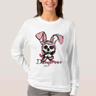 Camiseta Sudadera con capucha esquelética del conejito
