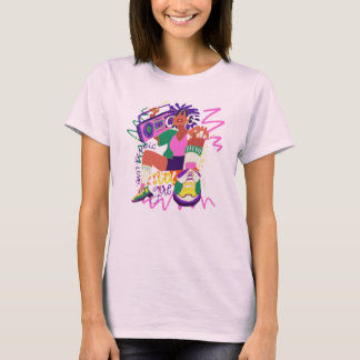 Camiseta Sudadera con capucha gráfica de niña con radio por