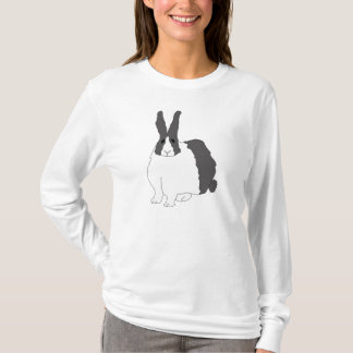 Camiseta Sudadera con capucha holandesa de las mujeres del