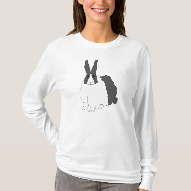 Camiseta Sudadera con capucha holandesa de las mujeres del (Anverso)