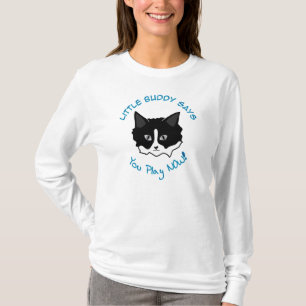 Camiseta Sudadera con capucha larga de la manga del pequeñ