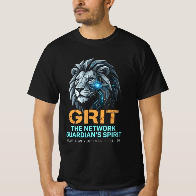 Camiseta Sudadera con capucha Network Guardian's Grit (Anverso)