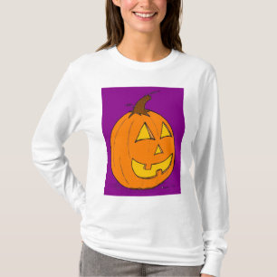 Camiseta Sudadera con capucha para mujer Jack o' Lantern Pu