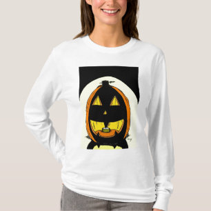 Camiseta Sudadera con capucha para mujeres Jack o' Lantern