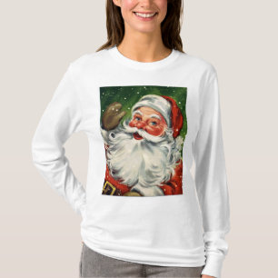 Camiseta Sudadera con capucha retra del KRW Santa