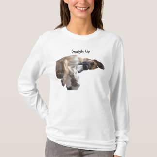 Camiseta Sudadera con capucha soñolienta del danés
