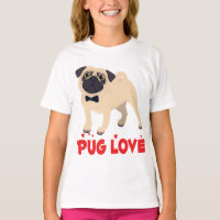 Sudadera con dibujo de perro pug de dibujos animad