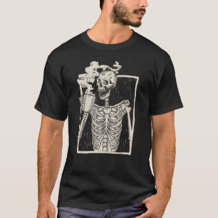Camiseta Sudadera con estampado gráfico de calavera de Hall