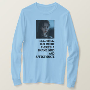Camiseta Sudadera con foto de serpiente linda y divertida