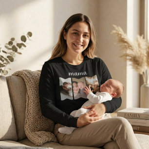 Camiseta Sudadera con foto personalizada de Mama Regalo par