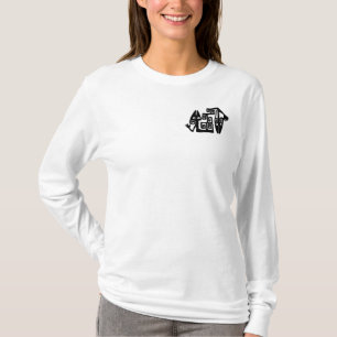 Camiseta Sudadera con Motivo Mexicano Antiguo